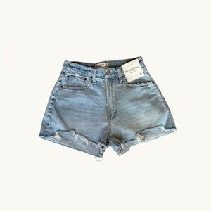 Abercrombie & Fitch Light Blue Jean Shorts